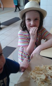 prata with sugar ... Jack licked the paper clean.