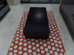 Rug. For those that remember ... VERY similar to the Penhallow apartment rugs!