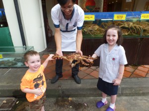 Yes, the $333.00 crab! At least it's a cute picture:)