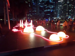 i Light Marina Bay -crocodile