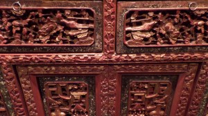 exquisite wood carved furniture